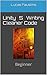 Unity 5 Writing Cleaner Code: Beginner