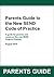 Parents Guide to the New SEND Code of Practice: A guide for parents and carers on the new SEND Code of Practice