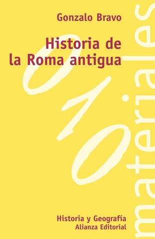 Portada de Historia de la Roma Antigua, de Gonzalo Bravo