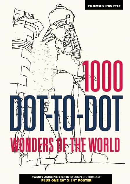 1000 Dot-to-Dot: Wonders of the World