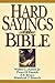 Hard Sayings of the Bible