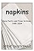 Napkins: Rare Poetry and Prose Archives, 1995-2004