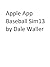 Apple App Baseball Sim13