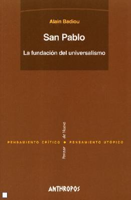 San Pablo. La Fundación del Universalismo