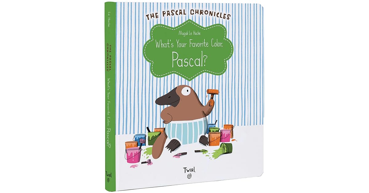 What S Your Favorite Color Pascal By Magali Le Huche