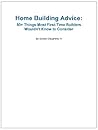 Home Building Advice: 50+ Things Most First Time Builders Wouldn't Know to Consider