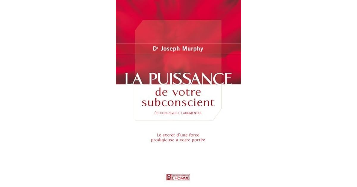 La Puissance De Votre Subconscient Pdf Gratuit