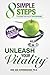Unleash Your Vitality: 8 Simple Steps to Maximize your Health (with Nutrition)