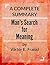 Man's Search for Meaning by Busy People Reads