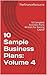 10 Sample Business Plans: V...