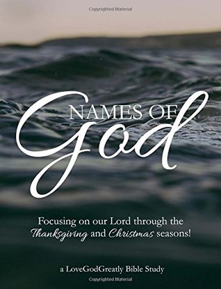 Names of God: Focusing on our Lord through Thanksgiving and Christmas! (Paperback)