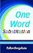 One Word Substitution