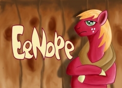Big Macintosh With Realistic Eeyuping and Nopeing Action