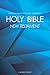 NIV, New Testament, Large Print, Paperback, Blue
