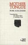 Mother Tongue: Selected Poems Mother Tongue: Selected Poems