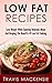 Low Fat Recipes: Lose Weigh...