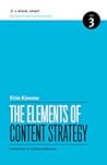The Elements of Content Strategy by Erin Kissane