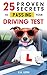 25 Secrets to passing your driving test