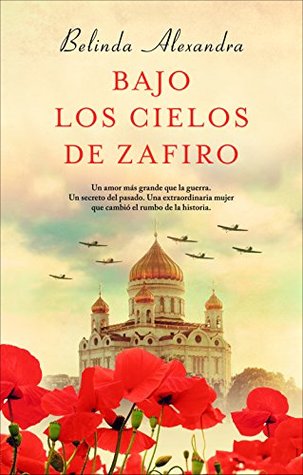 Portada de Bajo los cielos de zafiro ), de Belinda Alexandra