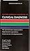 Oxford American Handbook of Clinical Diagnosis by Gregg Lipschik