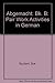 Abgemacht] Book B: Pair-work Activities in German