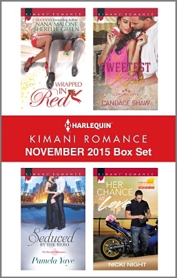 Harlequin Kimani Romance November 2015 Box Set: Wrapped in Red / Seduced by the Hero / The Sweetest Kiss / Her Chance at Love (Kindle Edition)