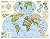 National Geographic Kids Beginners World Education: Grades K - 3 Wall Map - Laminated (51 x 40 in) (National Geographic Reference Map)