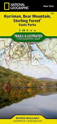 Harriman, Bear Mountain, Sterling Forest State Parks (National Geographic Trails Illustrated Map)