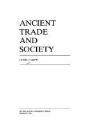Ancient Trade and Society (Hardcover)