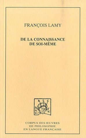 De la connaissance de soi-même