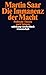 Die Immanenz der Macht