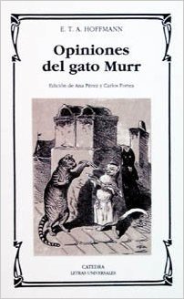 Portada de Opiniones del gato Murr, de E.T.A. Hoffmann
