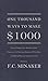 One Thousand Ways to Make $1000