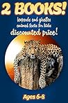 2 Bundled Books: Facts About Leopards & Giraffes For Kids Ages 6-8: Amazing Animal Facts And Pictures: Clouducated Blue Series Nonfiction For Kids