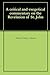 A critical and exegetical commentary on the Revelation of St.... by R.H. Charles