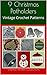 9 Christmas Potholders: Vin...
