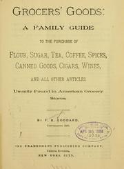 Grocers' Goods: A Family Guide