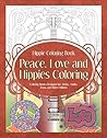 Peace, Love and Hippies Coloring