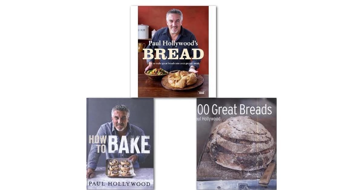 Paul Hollywood's Breads Collection 3 Books Set, by Paul Hollywood