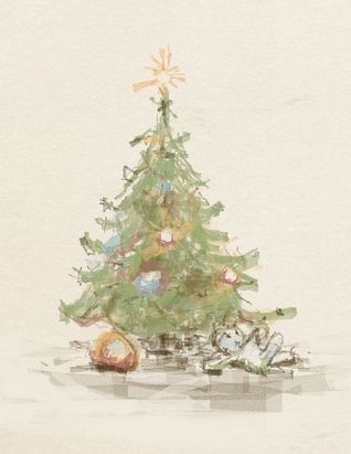 Елка у Ивановых