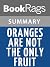 Summary & Study Guide Oranges Are Not the Only Fruit by Jeanette Winterson
