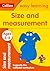 Size and Measurement: Ages 3-5 (Collins Easy Learning Preschool)