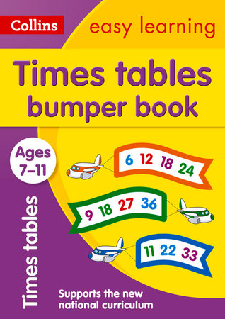 Times Tables Bumper Book: Ages 7-11 (Collins Easy Learning KS2)