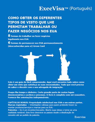 Vistos para os Estados Unidos: ExecVisa (Portuguese Edition)