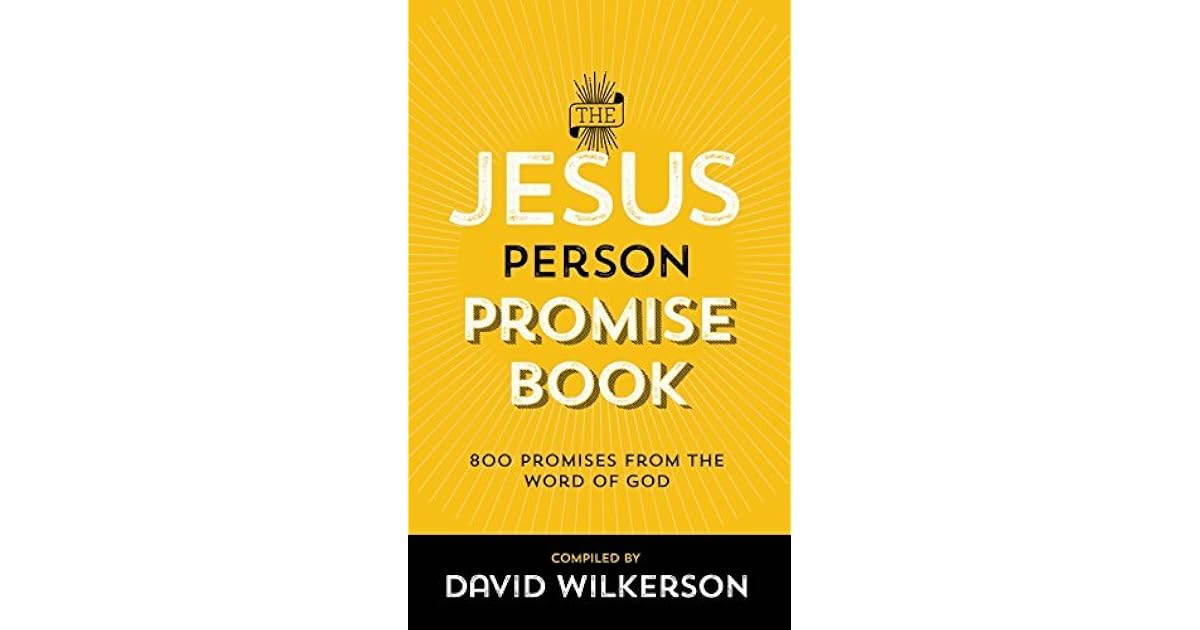 The Jesus Person Pocket Promise Book Over 800 Promises from the Word