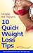 10 Quick Weight Loss Tips