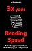 3X your Reading Speed ! (an easy to follow guide for Speed Reading) by Doctor Thang Nguyen