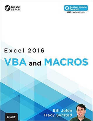 Excel 2016 VBA and Macros (MrExcel Library)