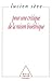 Pour une critique de la raison bioéthique (Sciences Humaines) (French Edition)