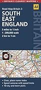 AA Road Map Britain: South East England